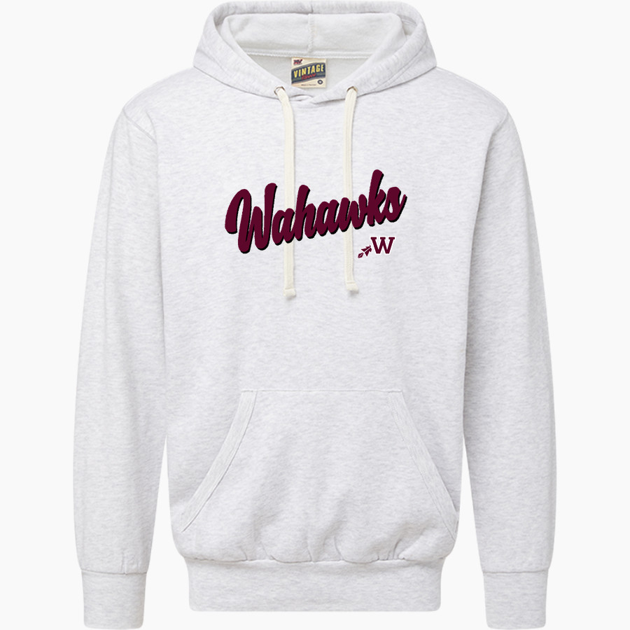 WEST HIGH SCHOOL WAHAWKS <span class="pdp-name-mascot">WEST WAHAWKS</span> MV Sport Men's Vintage Fleece Hoodie