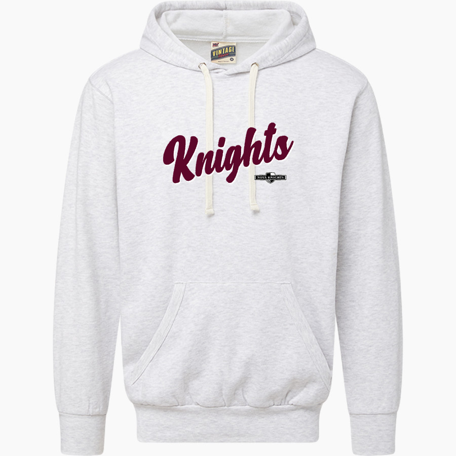 Nova Knights MV Sport Men's Vintage Fleece Hoodie