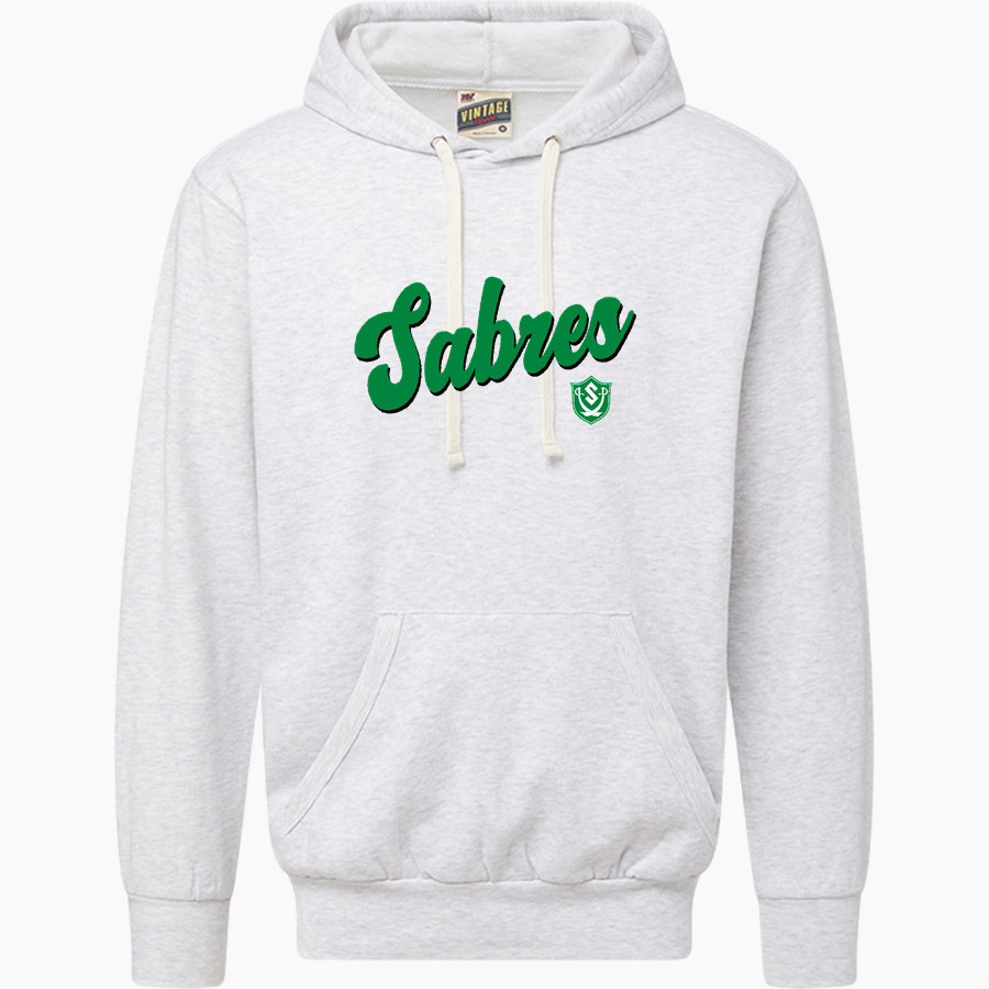 Schalmont Sabres MV Sport Men's Vintage Fleece Hoodie