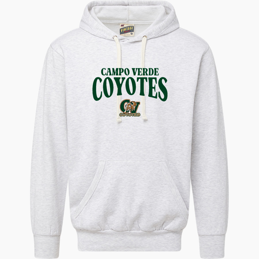 CAMPO VERDE HIGH SCHOOL COYOTES <span class="pdp-name-mascot">CAMPO VERDE COYOTES</span> MV Sport Men's Vintage Fleece Hoodie
