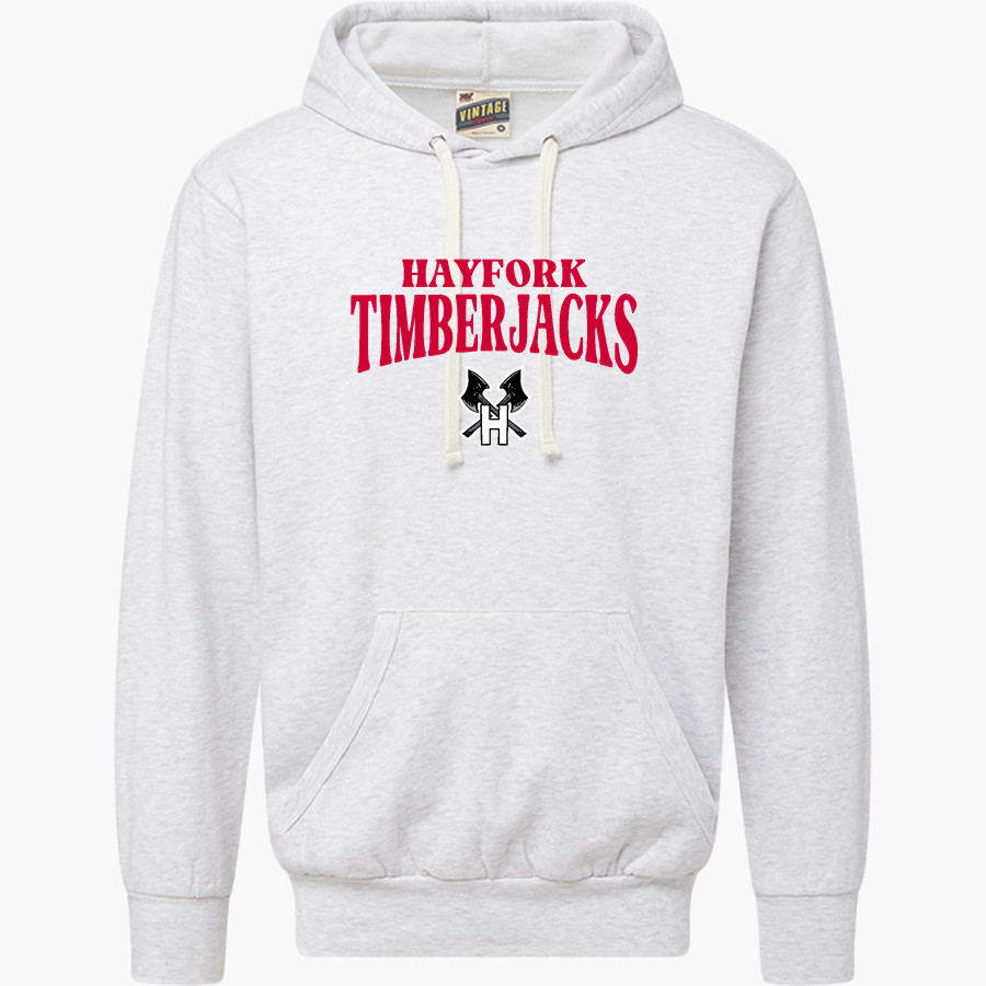 Hayfork Timberjacks MV Sport Men's Vintage Fleece Hoodie