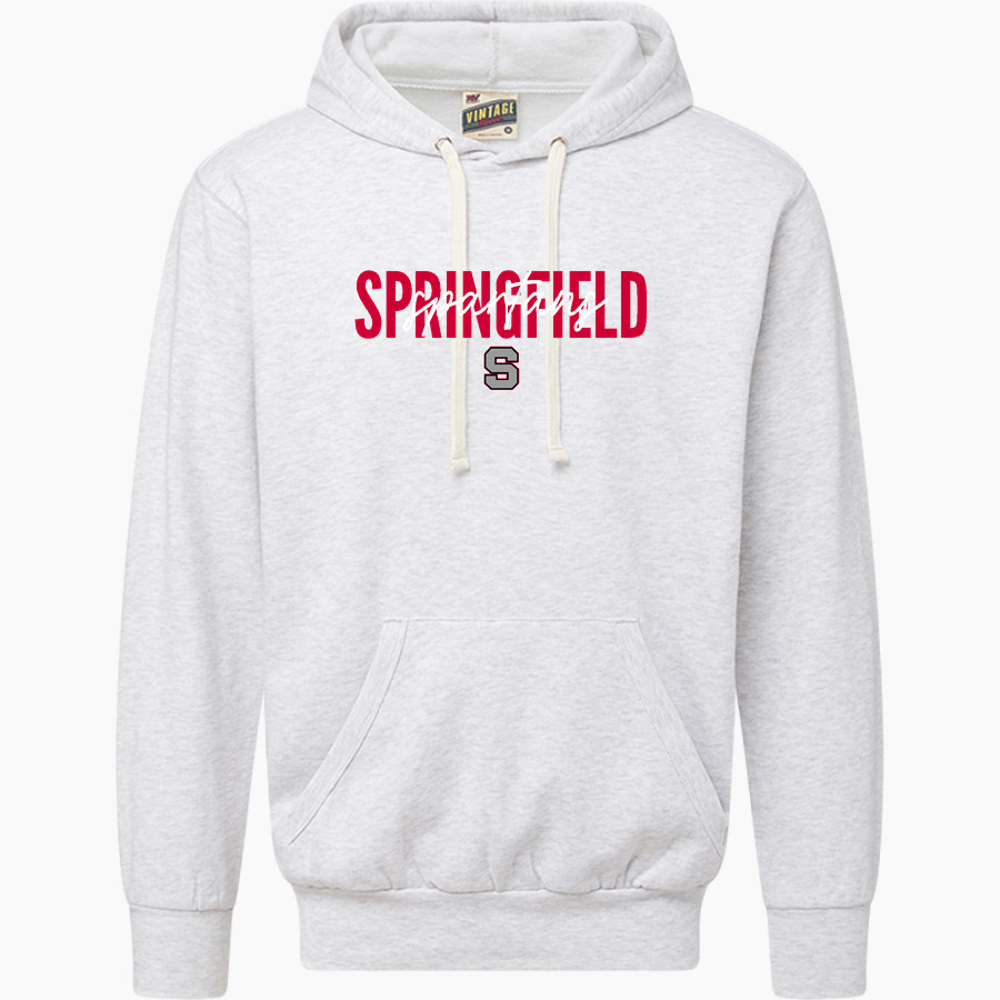 SPRINGFIELD SPARTANS The Online Store MV Sport Men's Vintage Fleece Hoodie