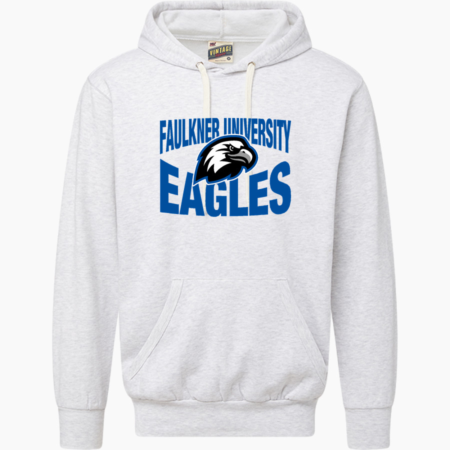 Faulkner University Eagles <span class="pdp-name-mascot">Faulkner University Eagles</span> MV Sport Men's Vintage Fleece Hoodie