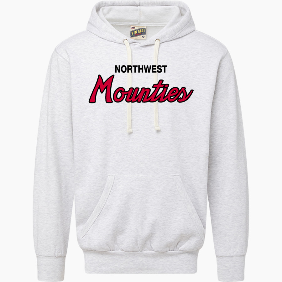 Northwest Mounties MV Sport Men's Vintage Fleece Hoodie