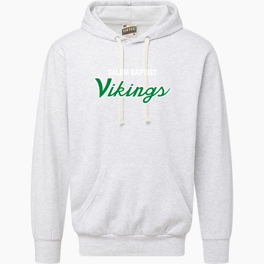Salem Baptist Vikings MV Sport Men's Vintage Fleece Hoodie