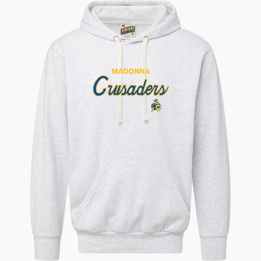 Madonna Crusaders MV Sport Men's Vintage Fleece Hoodie