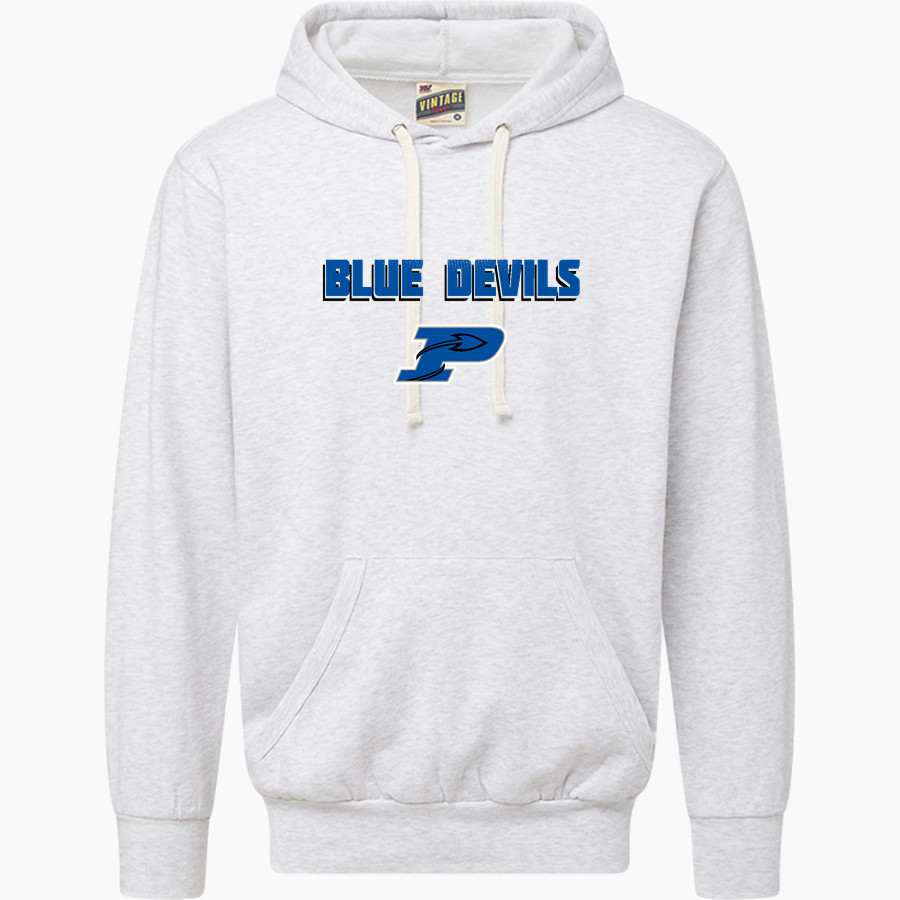 Plattsmouth High School Blue Devils <span class="pdp-name-mascot">Plattsmouth High School Blue Devils</span> MV Sport Men's Vintage Fleece Hoodie