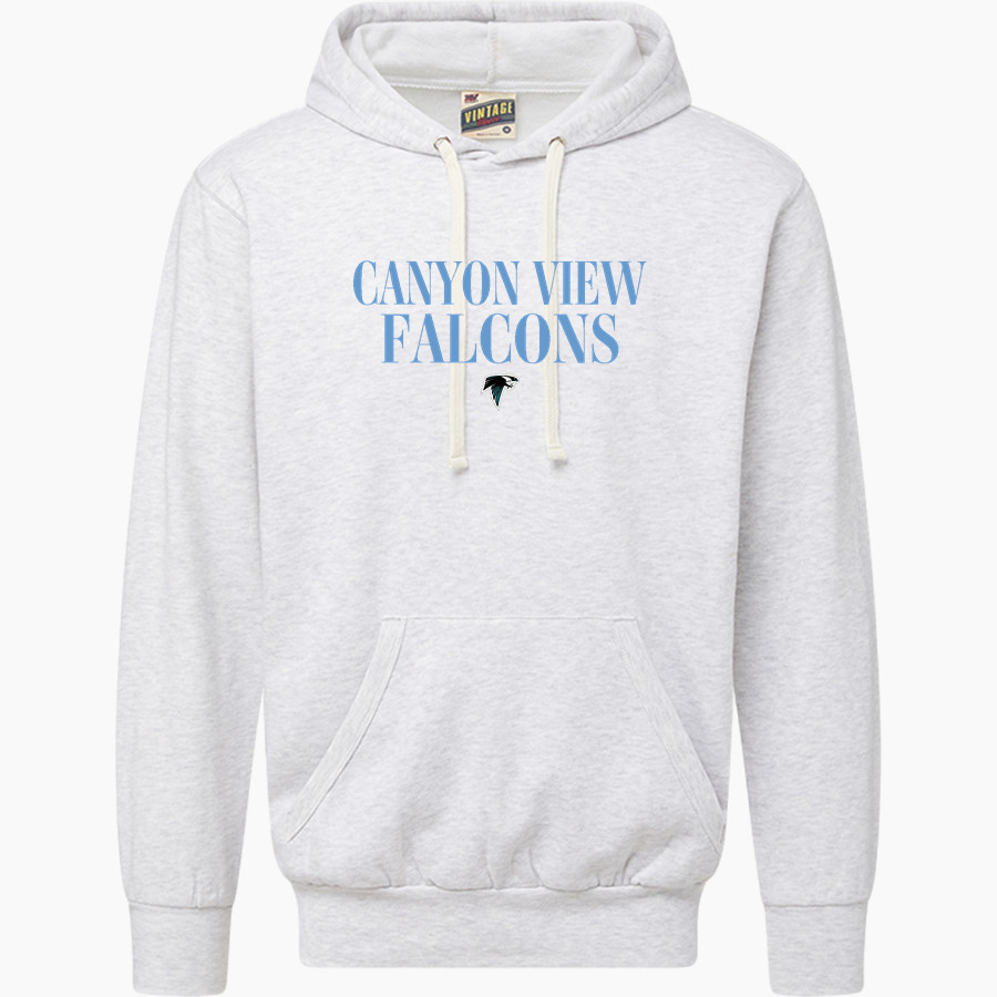 Canyon View Falcons MV Sport Men's Vintage Fleece Hoodie