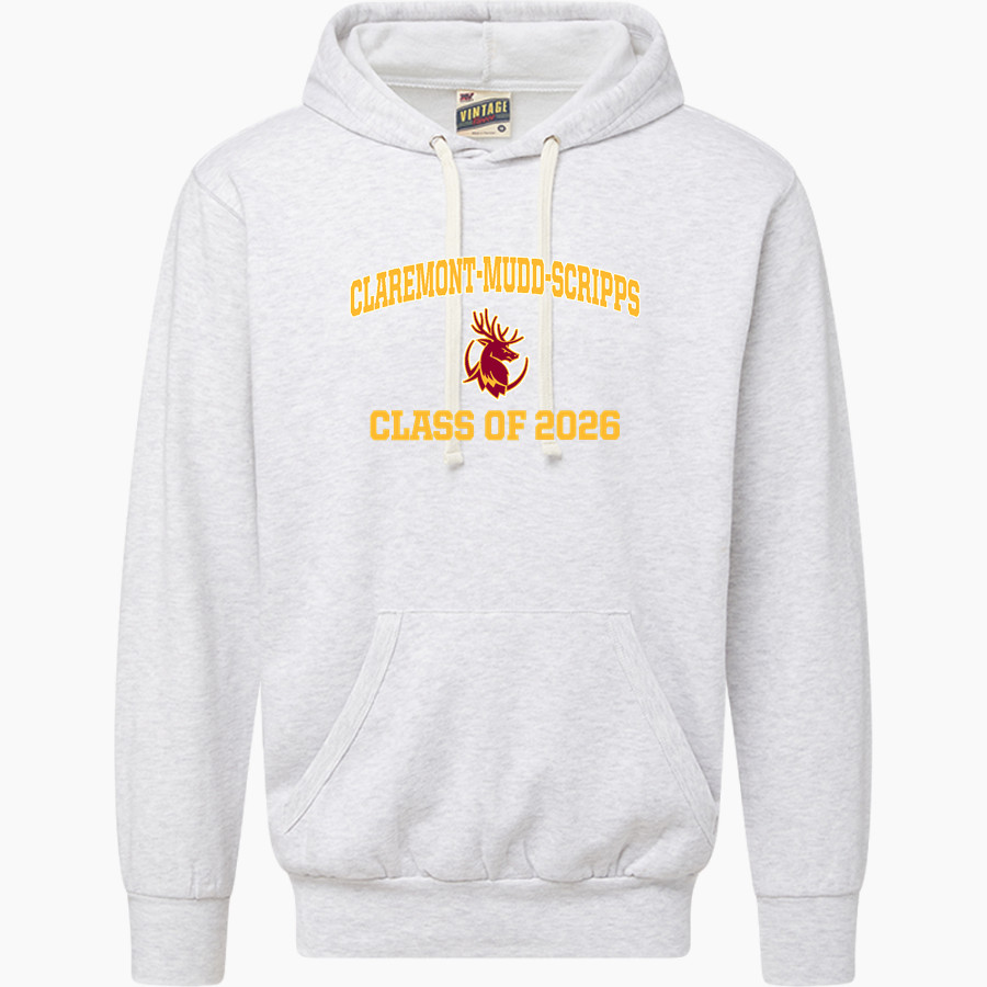 CLAREMONT MUDD SCRIPPS Athenas MV Sport Men's Vintage Fleece Hoodie