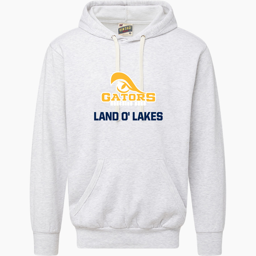 LAND O' LAKES HIGH SCHOOL GATORS <span class="pdp-name-mascot">LAND O' LAKES GATORS</span> MV Sport Men's Vintage Fleece Hoodie
