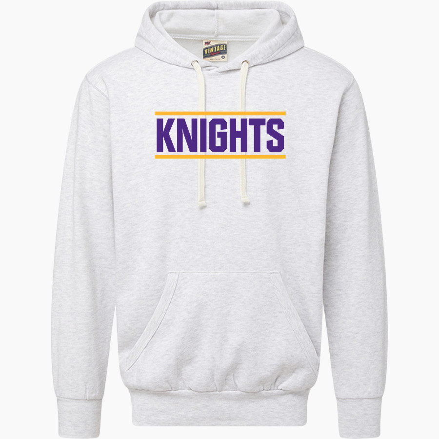 Apple Valley Knights MV Sport Men's Vintage Fleece Hoodie