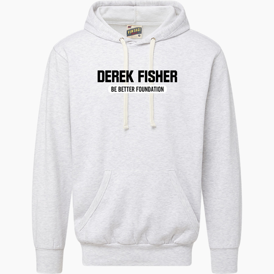 Be Better Foundation Team Derek Fisher MV Sport Men's Vintage Fleece Hoodie