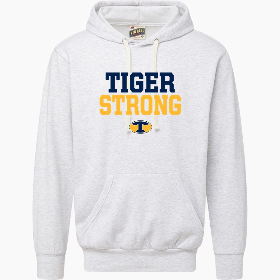 TROUP HIGH SCHOOL TIGERS <span class="pdp-name-mascot">TROUP TIGERS</span> MV Sport Men's Vintage Fleece Hoodie