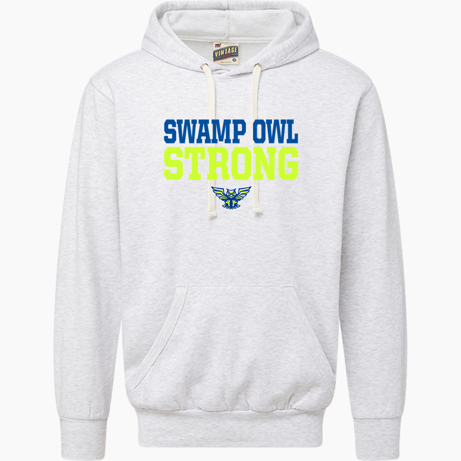 Discovery Swamp Owls MV Sport Men's Vintage Fleece Hoodie