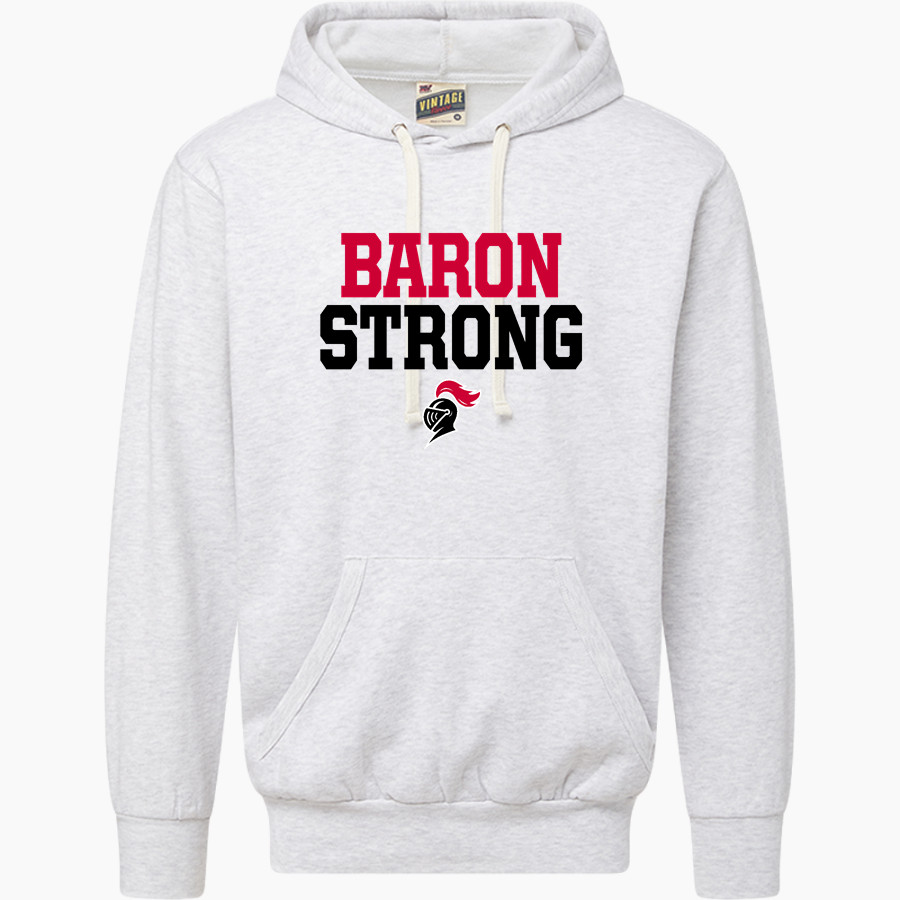 DEKALB HIGH SCHOOL BARONS MV Sport Men's Vintage Fleece Hoodie