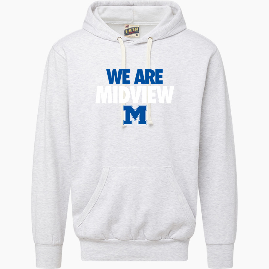 MIDVIEW MIDDIES #wearemidview MV Sport Men's Vintage Fleece Hoodie