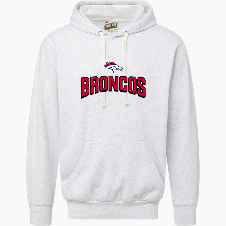 MIDDLEBURG HIGH SCHOOL BRONCOS MV Sport Men's Vintage Fleece Hoodie