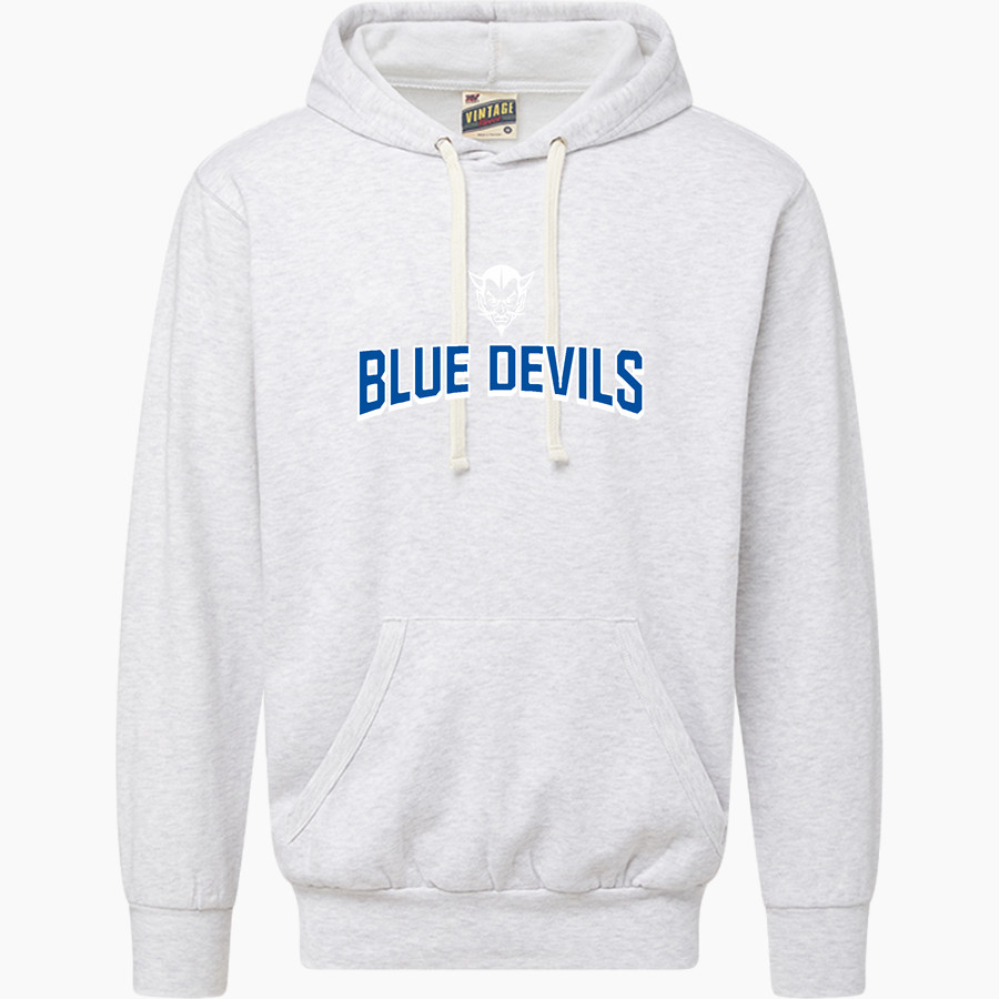 DAVIS SENIOR HIGH SCHOOL BLUE DEVILS <span class="pdp-name-mascot">DAVIS BLUE DEVILS</span> MV Sport Men's Vintage Fleece Hoodie