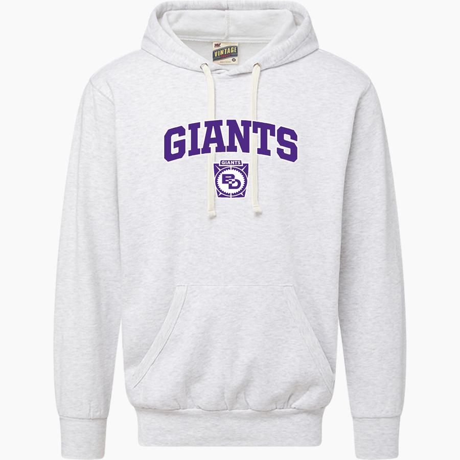Ben Davis Giants MV Sport Men's Vintage Fleece Hoodie