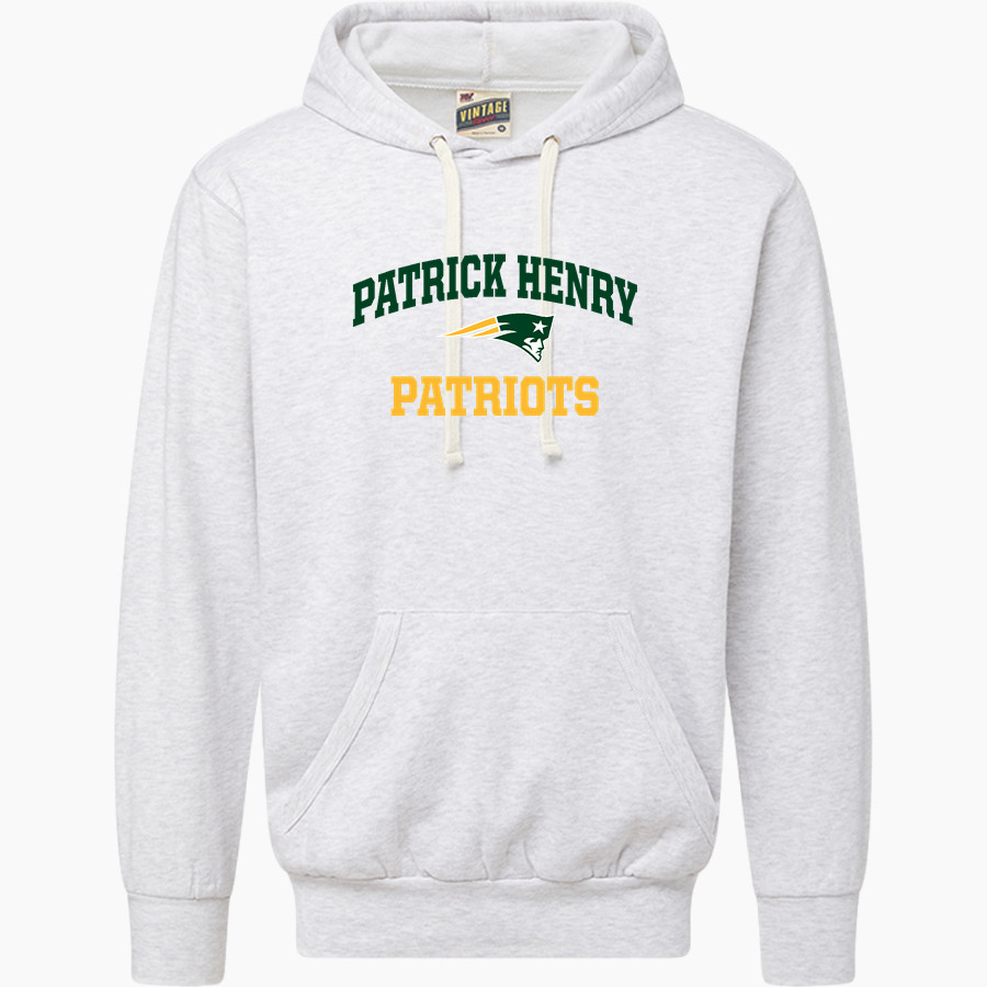 PATRICK HENRY HIGH SCHOOL PATRIOTS <span class="pdp-name-mascot">PATRICK HENRY PATRIOTS</span> MV Sport Men's Vintage Fleece Hoodie