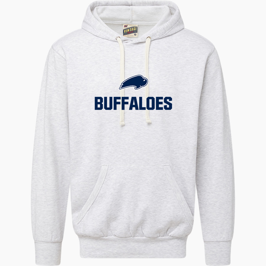 Elm Creek Buffaloes <span class="pdp-name-mascot">Elm Creek Buffaloes</span> MV Sport Men's Vintage Fleece Hoodie