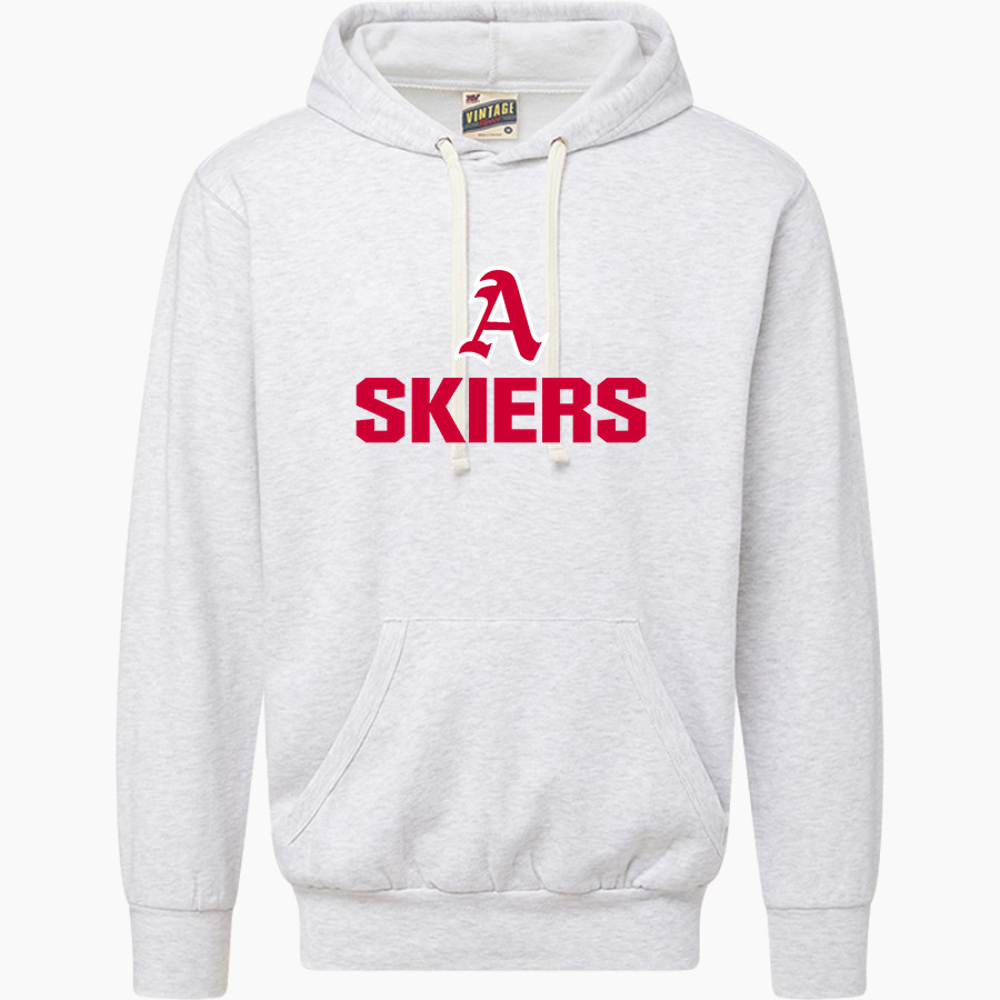 ASPEN HIGH SCHOOL SKIERS <span class="pdp-name-mascot">ASPEN SKIERS</span> MV Sport Men's Vintage Fleece Hoodie
