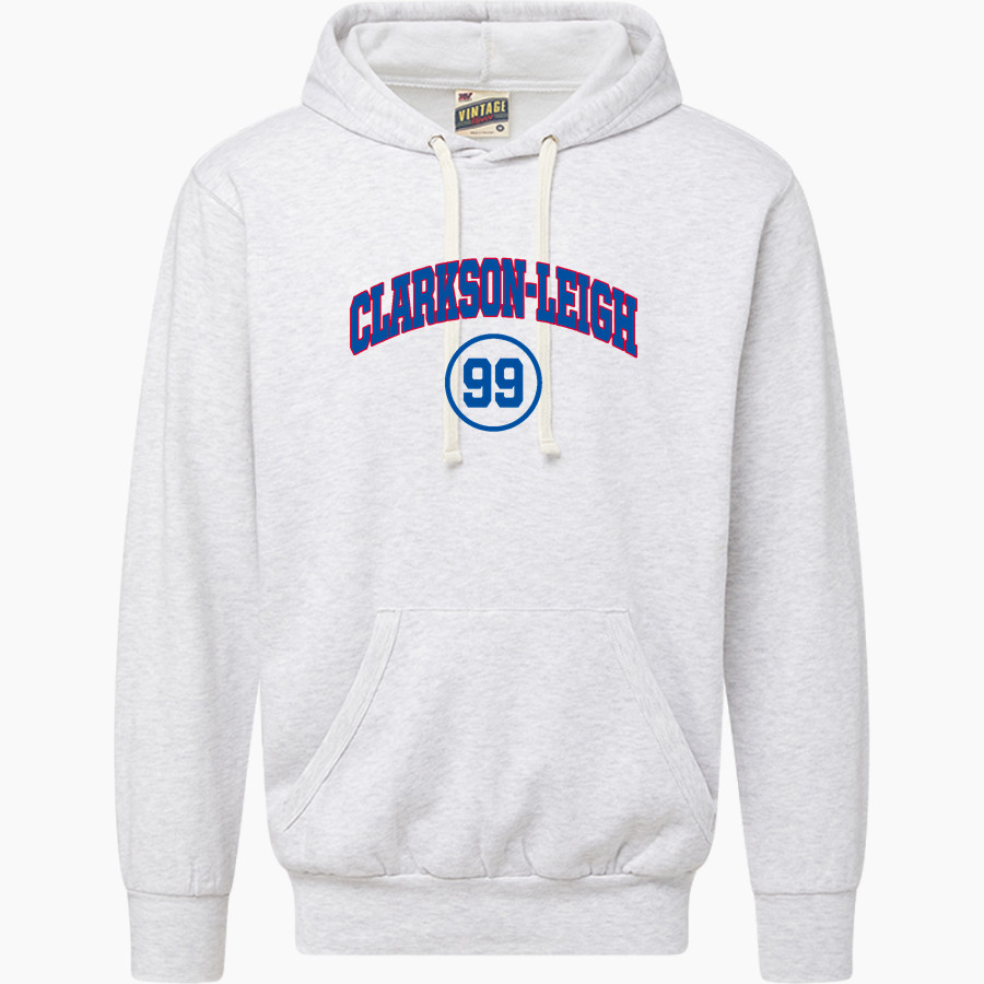 Clarkson-Leigh Patriots MV Sport Men's Vintage Fleece Hoodie