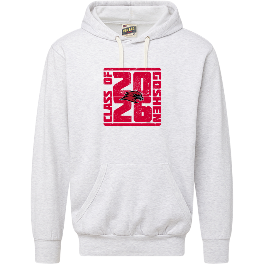 Goshen RedHawks <span class="pdp-name-mascot">Goshen RedHawks</span> MV Sport Men's Vintage Fleece Hoodie
