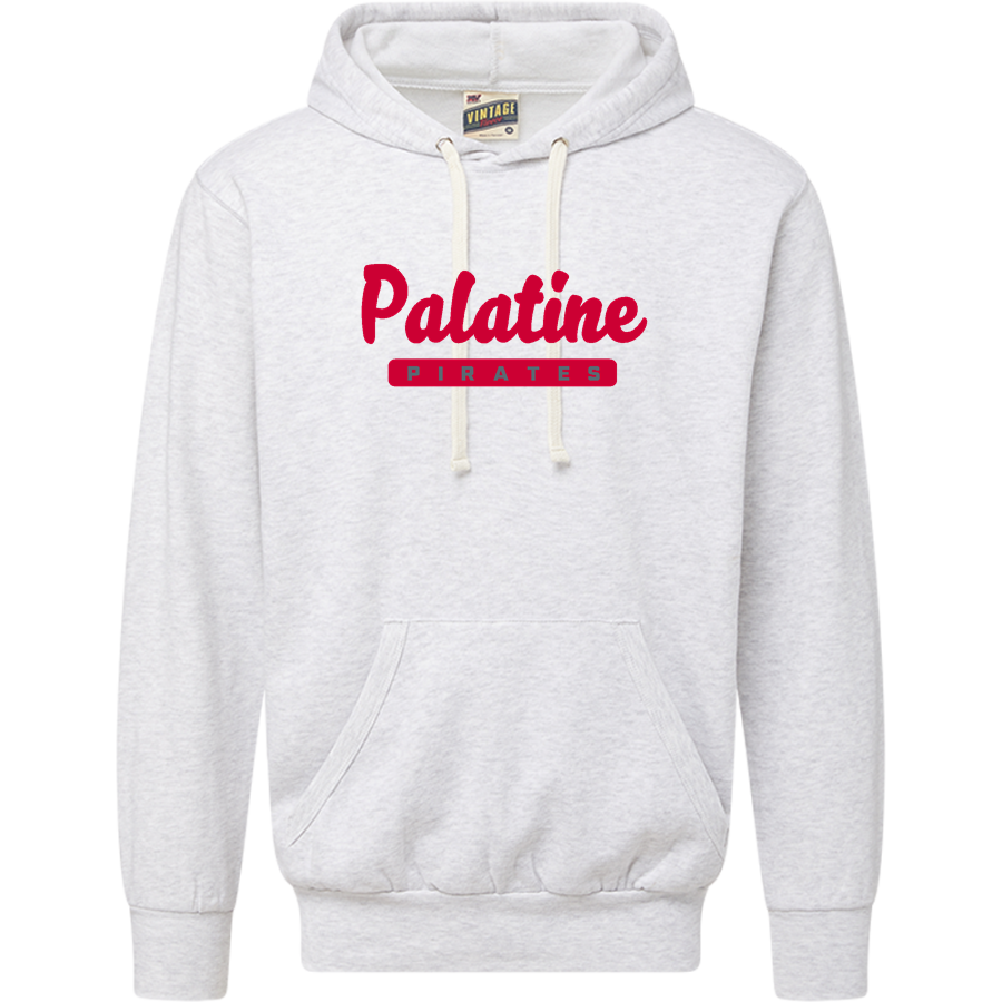PALATINE HIGH SCHOOL PIRATES <span class="pdp-name-mascot">PALATINE PIRATES</span> MV Sport Men's Vintage Fleece Hoodie