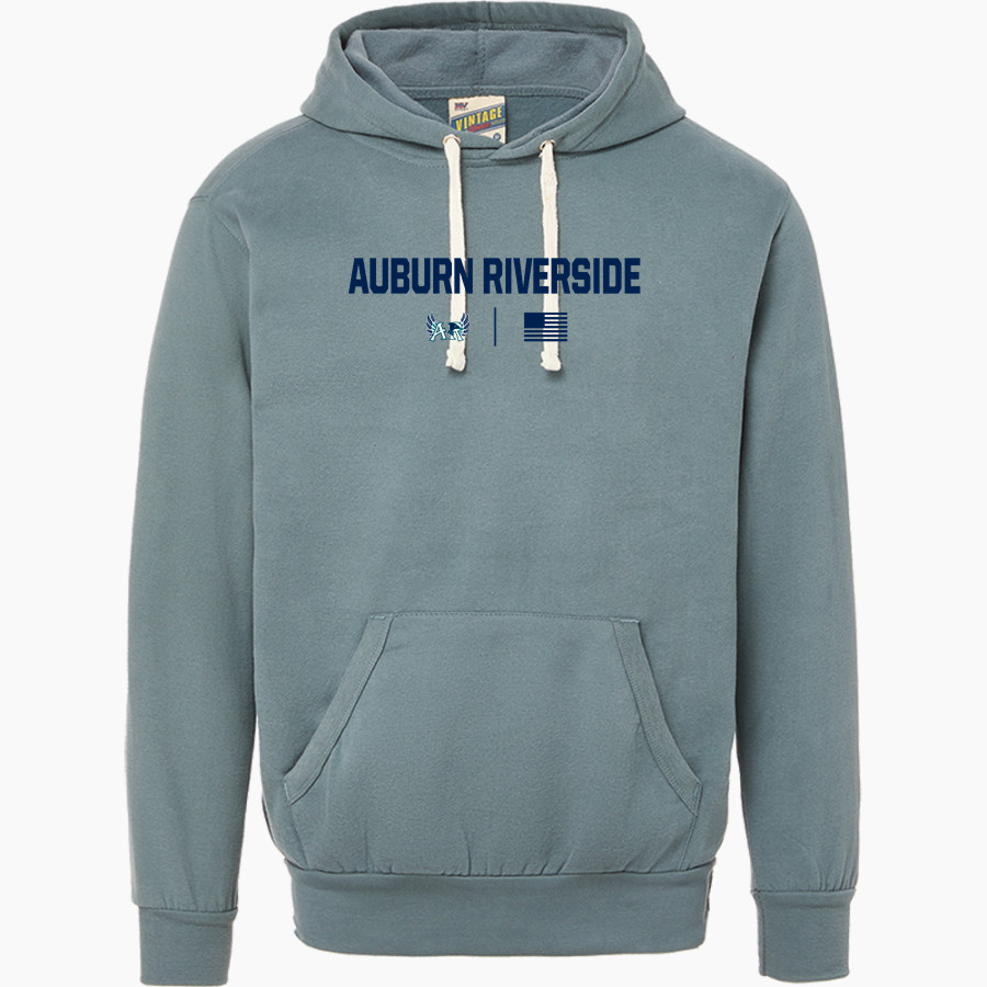 AUBURN RIVERSIDE HIGH SCHOOL RAVENS <span class="pdp-name-mascot">AUBURN RIVERSIDE RAVENS</span> MV Sport Men's Vintage Fleece Hoodie