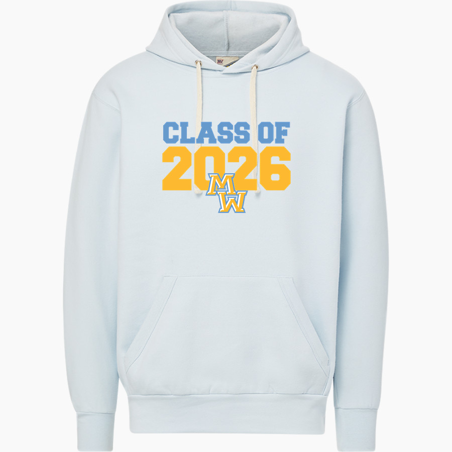 Maine West Warriors <span class="pdp-name-mascot">Maine West High School Warriors</span> MV Sport Men's Vintage Fleece Hoodie
