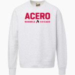 Acero Schools Chicago MV Sport Men's Vintage Fleece Crew Front Thumbnail