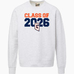 Glenn Grizzlies <span class="pdp-name-mascot">Tom Glenn Grizzlies</span> MV Sport Men's Vintage Fleece Crew Front Thumbnail