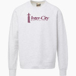 Inter-City Baptist Inter-City Baptist H <span class="pdp-name-mascot">Inter-City Baptist High School</span> MV Sport Men's Vintage Fleece Crew Front Thumbnail