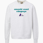 Emerald Coast Stingrays <span class="pdp-name-mascot">Emerald Coast Stingrays</span> MV Sport Men's Vintage Fleece Crew Front Thumbnail