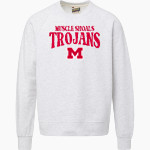 MUSCLE SHOALS HIGH SCHOOL TROJANS <span class="pdp-name-mascot">MUSCLE SHOALS TROJANS</span> MV Sport Men's Vintage Fleece Crew Front Thumbnail