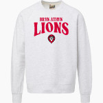 Bryn Athyn College The Official Store of the Lions <span class="pdp-name-mascot">Bryn Athyn College Lions</span> MV Sport Men's Vintage Fleece Crew Front Thumbnail