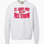 St. John's Prep Red Storm MV Sport Men's Vintage Fleece Crew Front Thumbnail