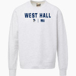 WEST HALL HIGH SCHOOL SPARTANS <span class="pdp-name-mascot">WEST HALL SPARTANS</span> MV Sport Men's Vintage Fleece Crew Front Thumbnail