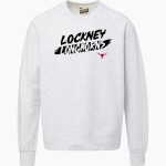 LOCKNEY HIGH SCHOOL LONGHORNS MV Sport Men's Vintage Fleece Crew Front Thumbnail