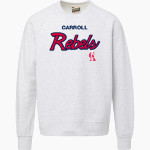 Carroll Rebels <span class="pdp-name-mascot">Carroll</span> MV Sport Men's Vintage Fleece Crew Front Thumbnail