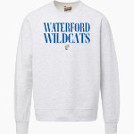 WATERFORD HIGH SCHOOL WILDCATS <span class="pdp-name-mascot">WATERFORD WILDCATS</span> MV Sport Men's Vintage Fleece Crew Front Thumbnail