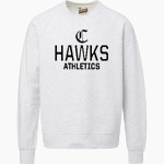 CISTERCIAN PREPARATORY SCHOOL HAWKS <span class="pdp-name-mascot">CISTERCIAN HAWKS</span> MV Sport Men's Vintage Fleece Crew Front Thumbnail