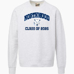 Northwood Timberwolves MV Sport Men's Vintage Fleece Crew Front Thumbnail