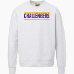 Cascade Christian Challengers <span class="pdp-name-mascot">Cascade Christian Challengers</span> MV Sport Men's Vintage Fleece Crew Front Thumbnail