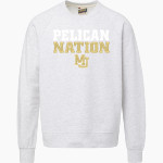 Morris Jeff Pelicans MV Sport Men's Vintage Fleece Crew Front Thumbnail