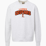 Lassen Community College Cougars <span class="pdp-name-mascot">Lassen Community College Cougars</span> MV Sport Men's Vintage Fleece Crew Front Thumbnail