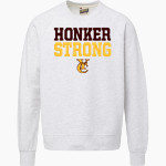 YUBA CITY HIGH SCHOOL HONKERS MV Sport Men's Vintage Fleece Crew Front Thumbnail