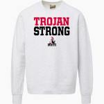 Everett Trojan <span class="pdp-name-mascot">Everett Trojans</span> MV Sport Men's Vintage Fleece Crew Front Thumbnail