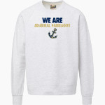 Admiral Farragut BlueJackets MV Sport Men's Vintage Fleece Crew Front Thumbnail